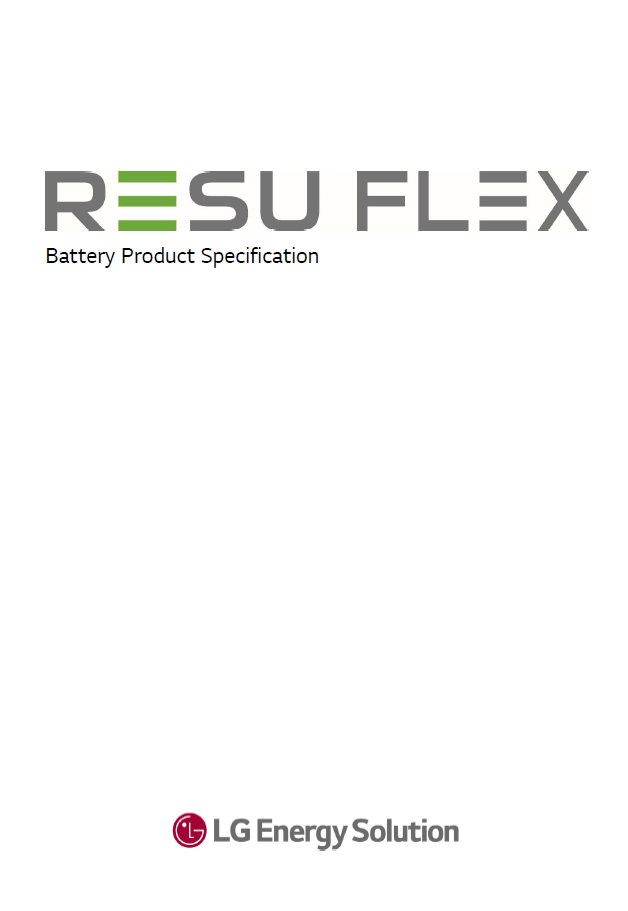 Batteria LG RESU FLEX